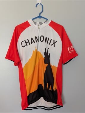 Men's Chamonix Graphic Cycling Jersey - From ZERO G Bike Shop